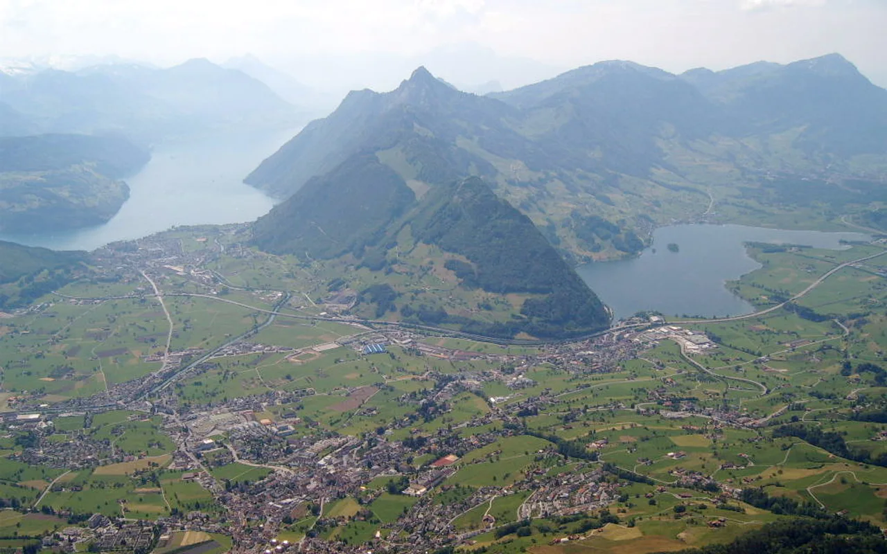 City view of Schwyz