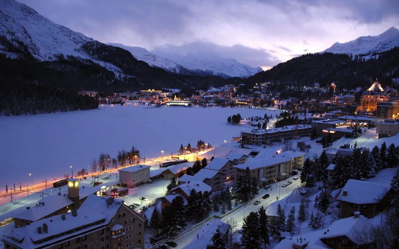 City view of St. Moritz