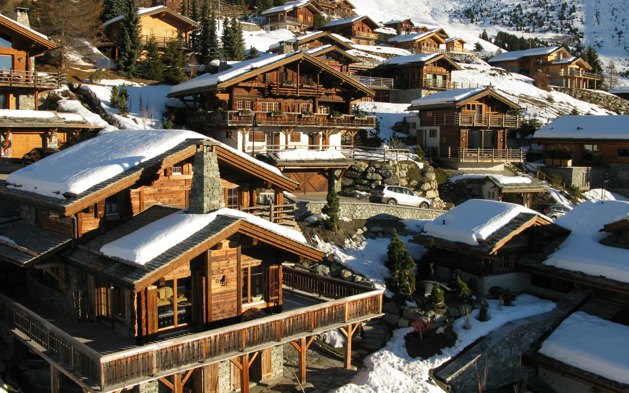 City view of Verbier
