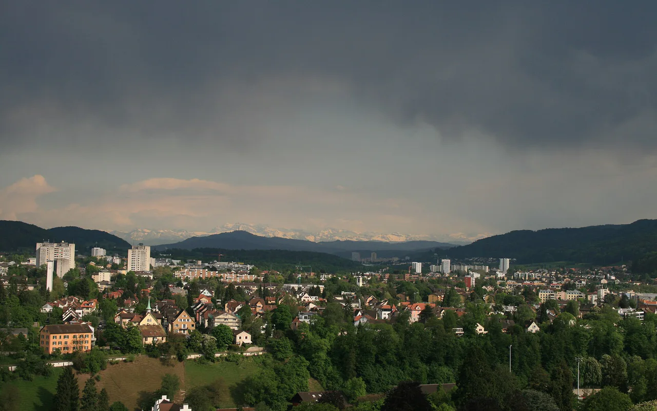 City view of Wettingen
