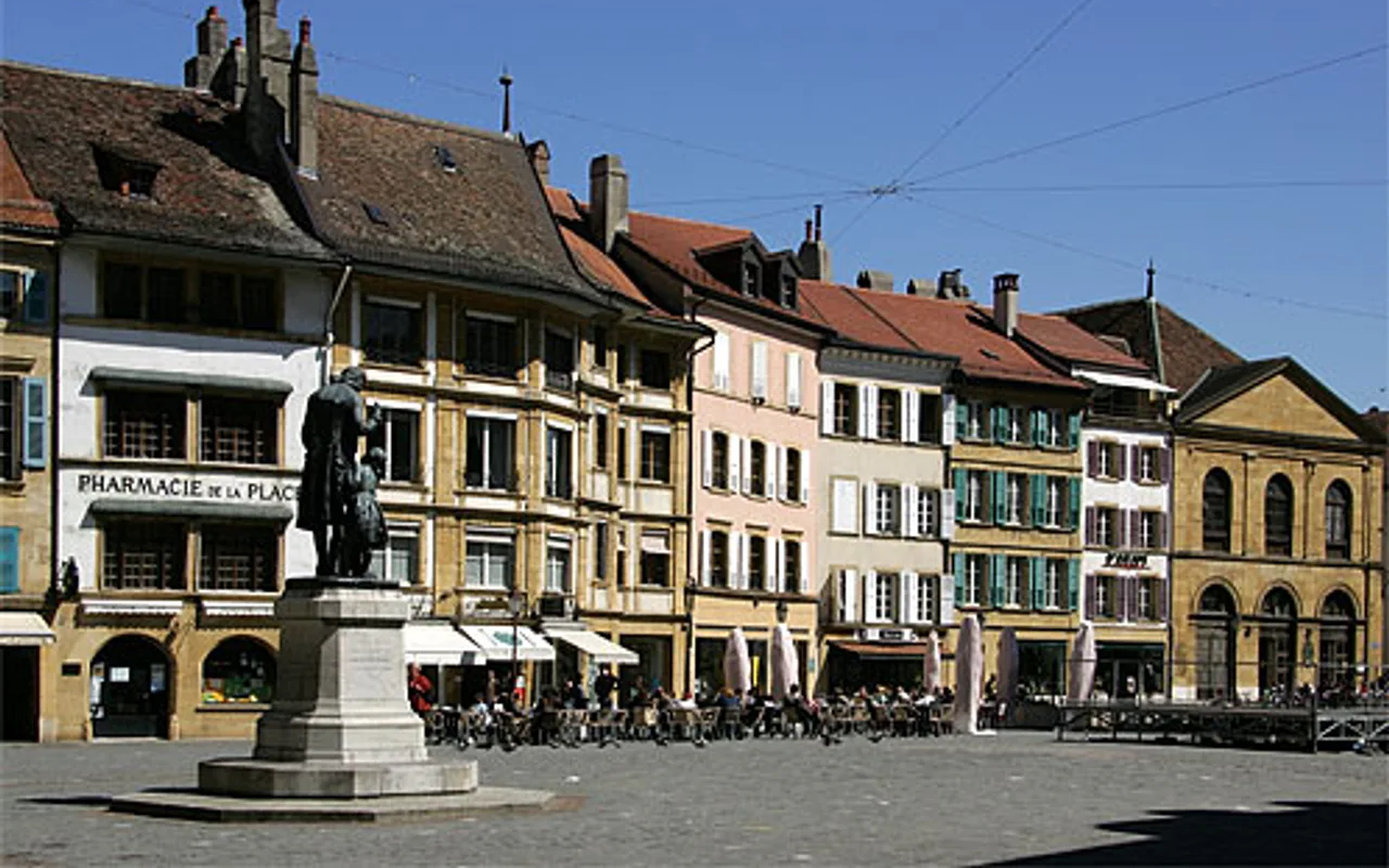 City view of Yverdon-les-Bains