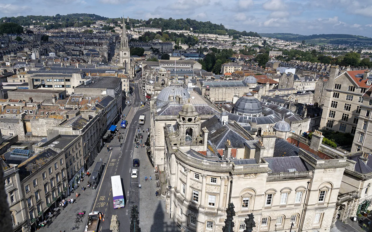 City view of Bath