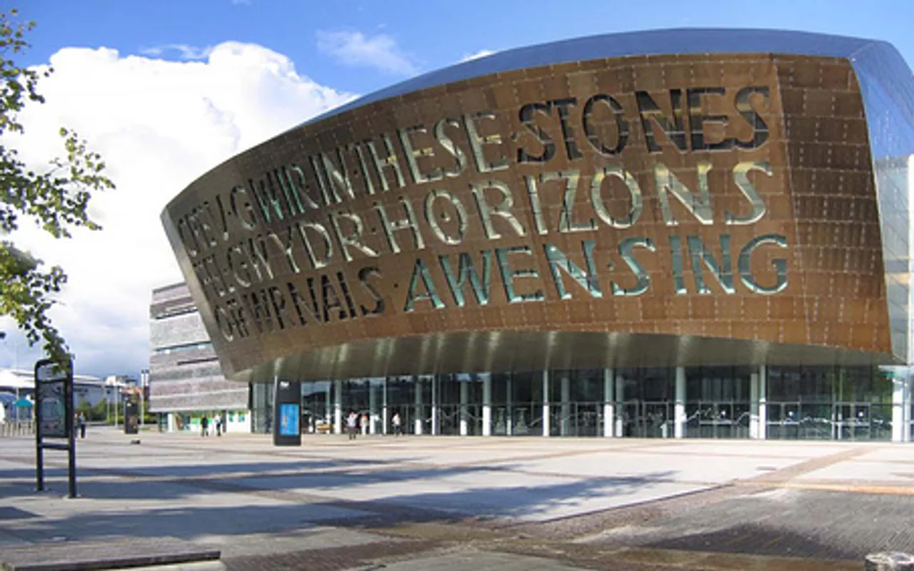 City view of Cardiff