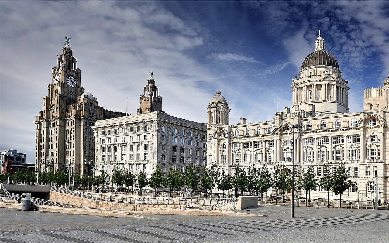 City view of Liverpool