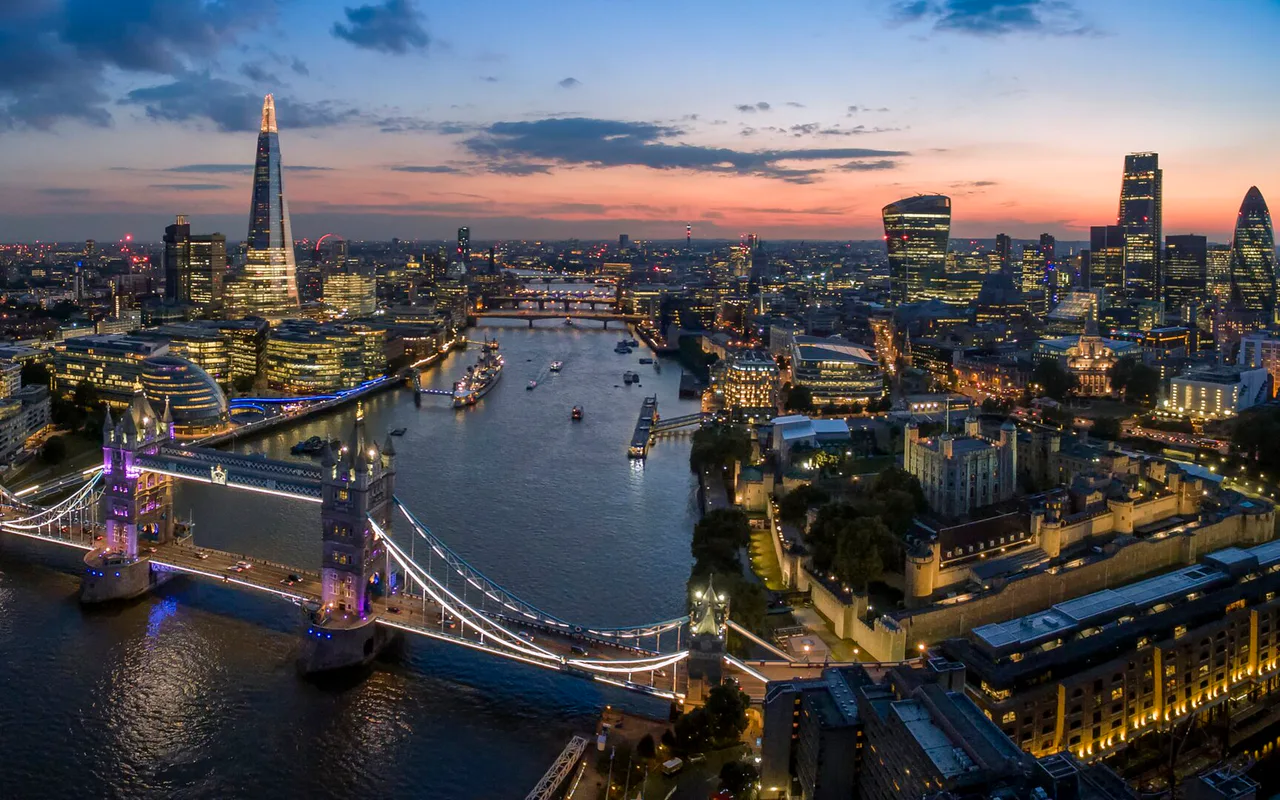 City view of London
