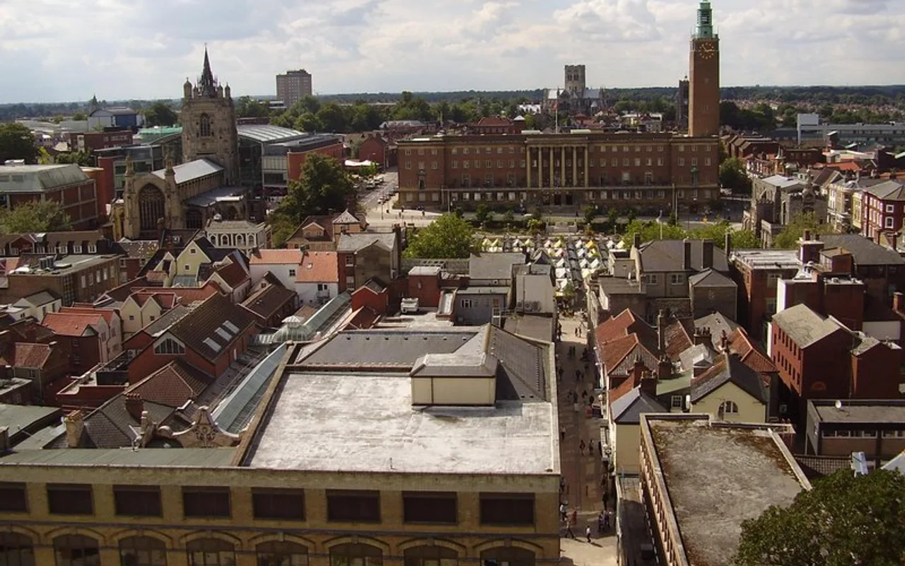 City view of Norwich